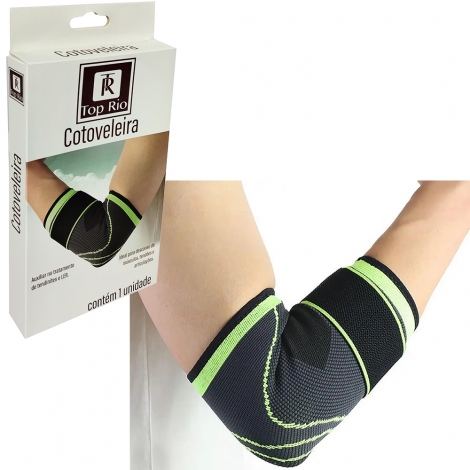 Cotoveleira de Neoprene com Velcro Ajustável TRC7767 ? Top Rio