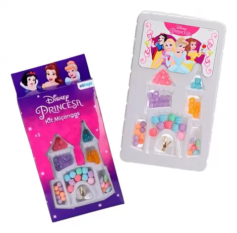 Kit Beleza Bijuteria Infantil C MiCangas Princess - Estojo