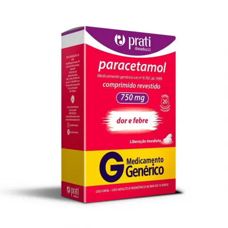 Ibuprofeno Genérico Prati-Donaduzzi 600?mg ? 20 Comprimidos Revestidos