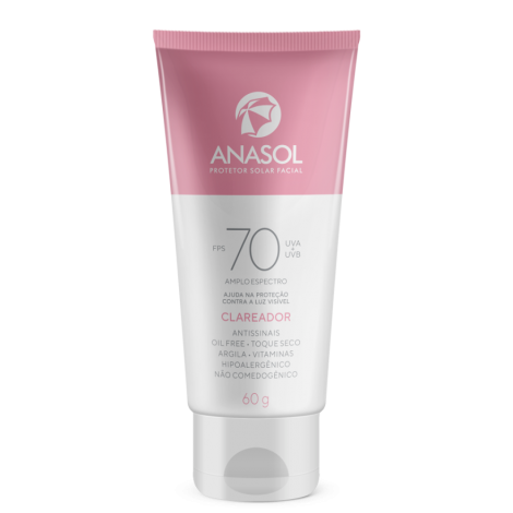 Anasol Ricosol Creme Protetor Solar Facial FPS70 - 50g
