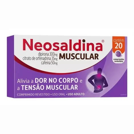 Neosaldina Muscular 20 Comprimidos Revestidos