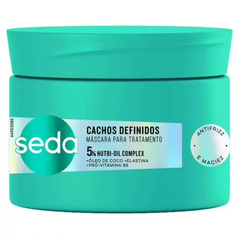 Máscara De Tratamento Seda Cachos Definidos 300g