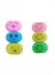 Saboneteira de Pia Oval Smile Plástica ? Kit com 3 Unidades